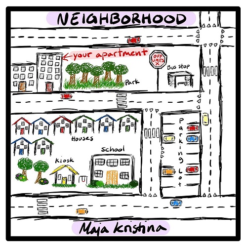 “I am really happy to be back in LA writing again” says Swedish pop export ‘Maja Kristina’ as she releases incredible new single ‘Neighborhood’.