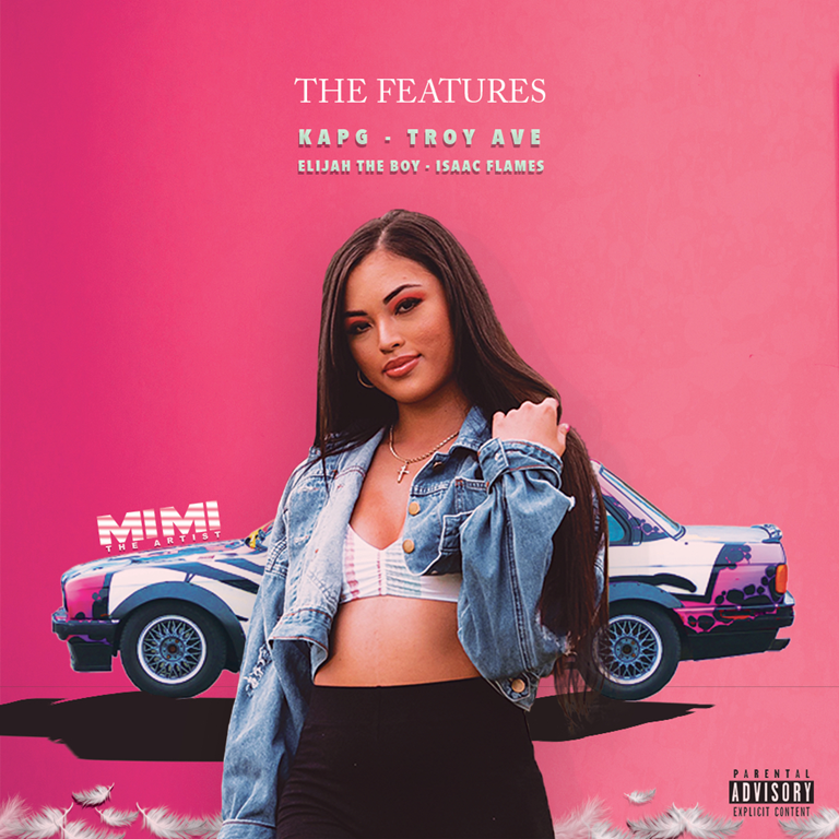 Hawaiian Native singer ‘Mimi’ has collaborated with KAP G, TROY AVE, ISAAC FLAME and ELIJAH THE BOY on hot new EP “Features”
