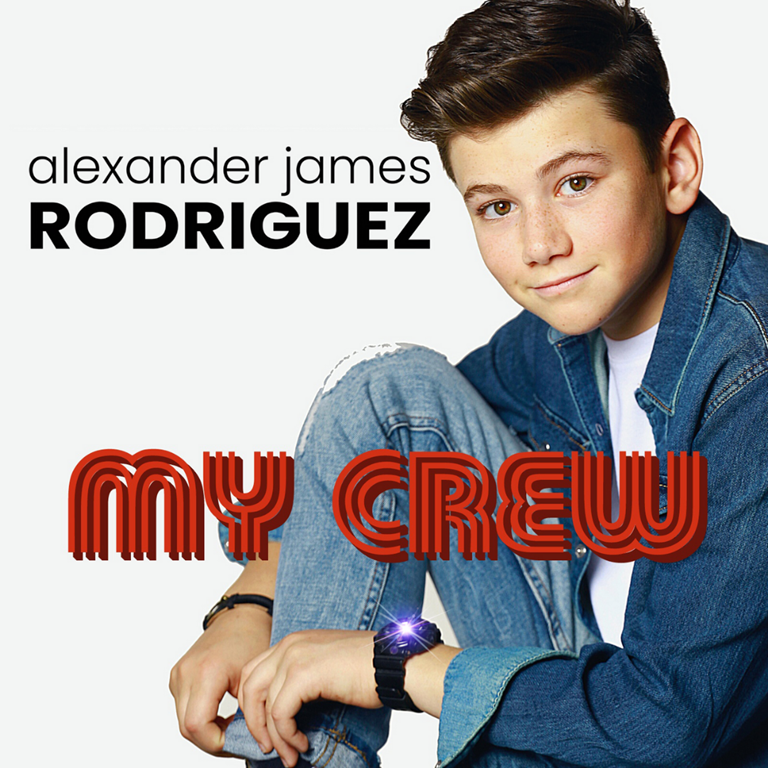 NSE NEW INTERNATIONAL POP SENSATIONS: ‘Alexander James Rodriguez’ is a British actor who has written his debut single with Kanye West, Jason Derula, Madonna and Kehlani songwriters resulting in the forever catchy friend powered pop track ‘My Crew’ with it’s sleek R&B groove.