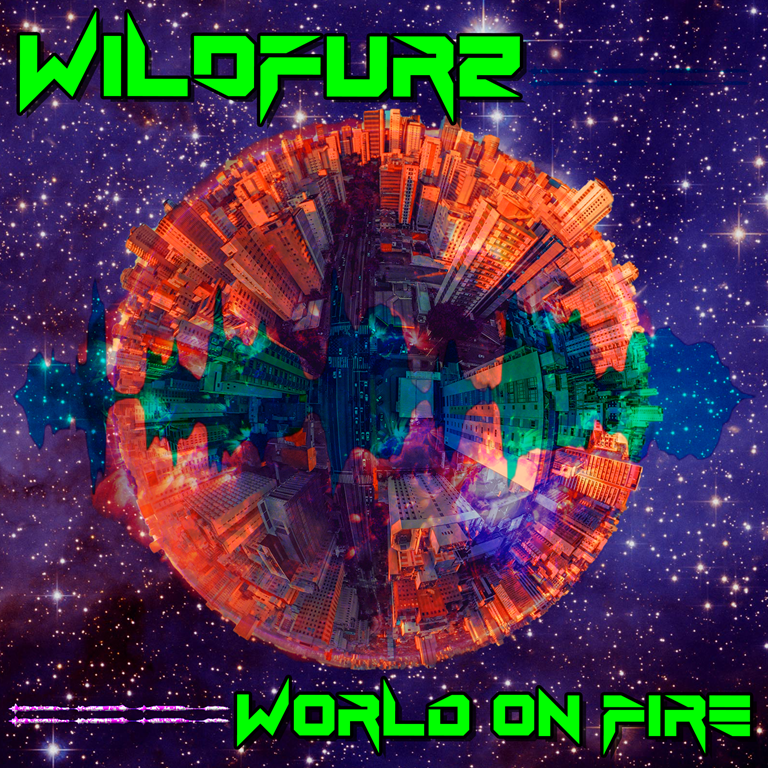 Atlanta based San Juan artist WILDFURZ brings back a niche synth power rock sound to the world as he warms us up with his energetic, driving rock single ‘World on Fire’