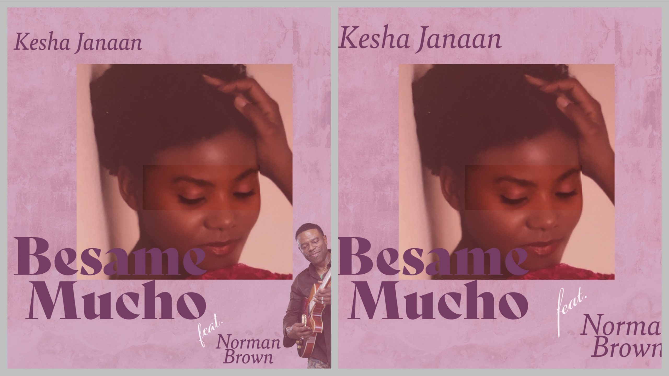 Kesha Janaan adds her own style and flavour to the latin, jazz classic ‘Besame Mucho’